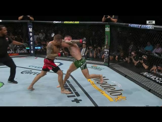 conor mcgregor poirier full fight