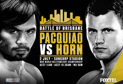 Top Rank Boxing - Pacquiao vs. Horn