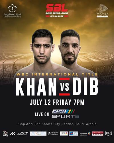Super Boxing League - Amir Khan vs. Billy Dib