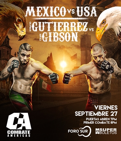 Combate Americas - Guadalajara: Gutierrez vs. Gibson