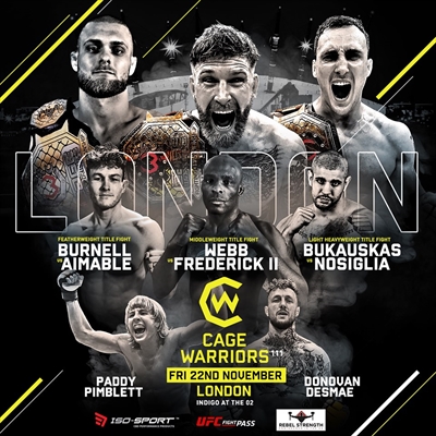 CW 111 - Cage Warriors 111