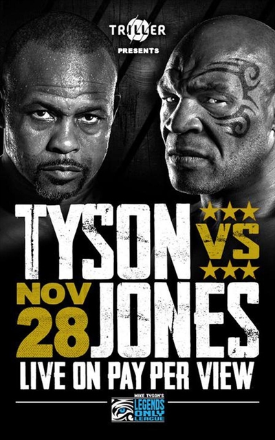 Legends Only League - Mike Tyson vs. Roy Jones Jr.