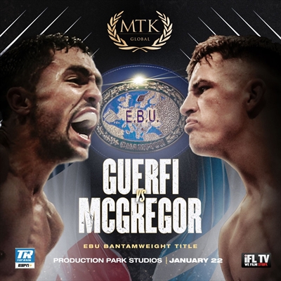 Boxing on ESPN+ - Karim Guerfi vs. Lee McGregor