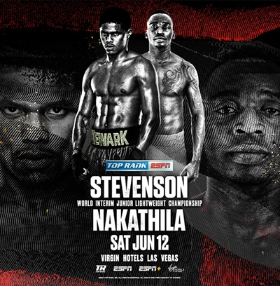 Boxing on ESPN - Shakur Stevenson vs. Jeremiah Nakathila