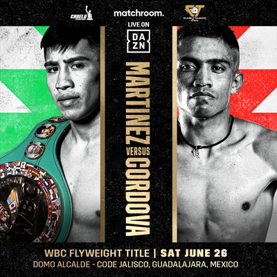 Boxing on DAZN - Julio Cesar Martinez vs. Joel Cordova