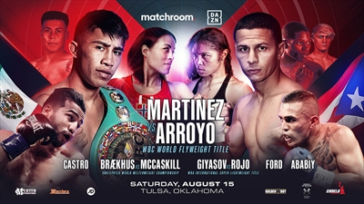 Boxing on DAZN - Julio Cesar Martinez vs. McWilliams Arroyo