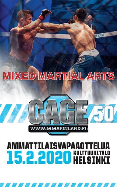 CAGE 50 - Cage MMA Finland 50