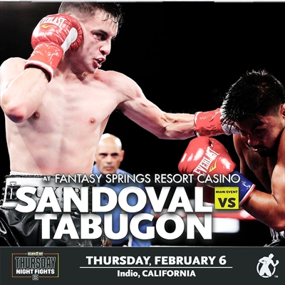Boxing on DAZN - Ricardo Sandoval vs. Raymond Tabugon