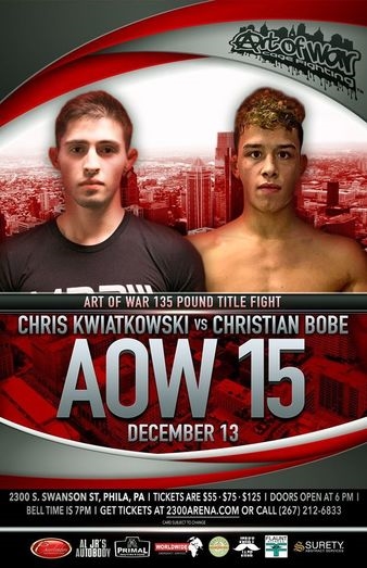 AOW 15 - Art of War Cage Fighting 15