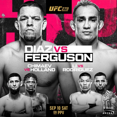 UFC 279 - Diaz vs. Ferguson