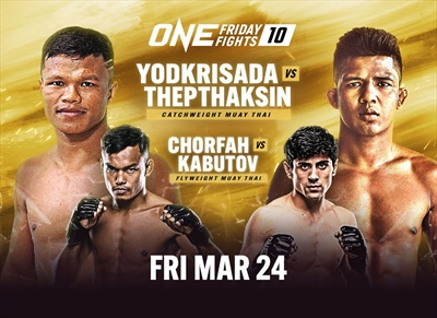 One Friday Fights 10 - Yodkrisada vs. Thepthaksin