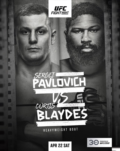 UFC Fight Night 222 - Pavlovich vs. Blaydes