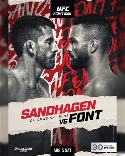 UFC on ESPN 50 - Sandhagen vs. Font