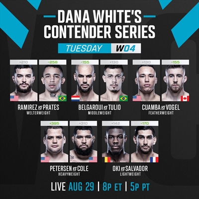 Dana White's Contender Series - Contender Series 2023: Week 4