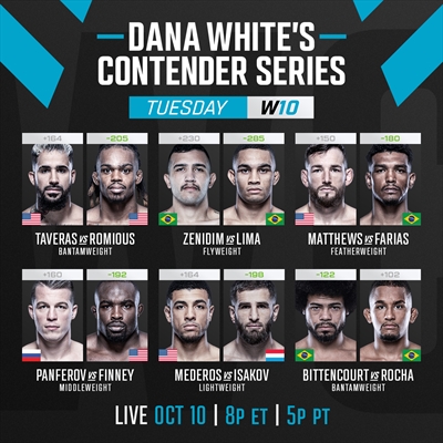 Dana White's Contender Series - Contender Series 2023: Week 10