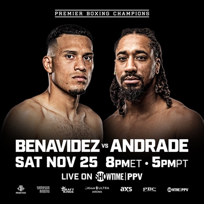 PBC on Showtime - David Benavidez vs. Demetrius Andrade