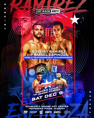 Boxing on ESPN+ - Robeisy Ramirez vs. Rafael Espinoza