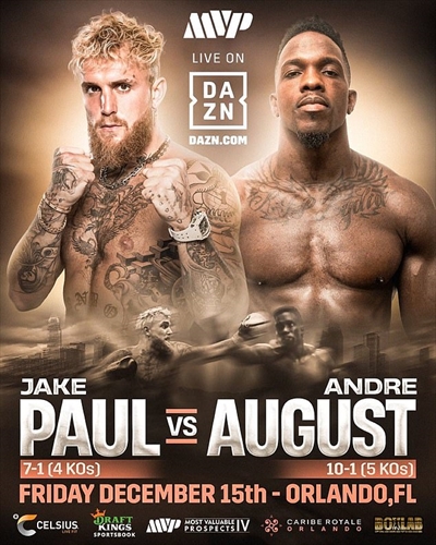 Boxing on DAZN - Jake Paul vs. Andre August