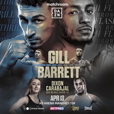 Boxing on DAZN - Jordan Gill vs. Zelfa Barrett