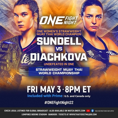 One Fight Night 22 - Sundell vs. Diachkova