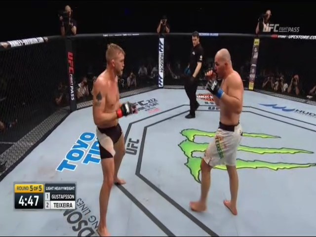 Alexander Gustafsson vs Glover Teixeira Full Fight UFC Fight Night