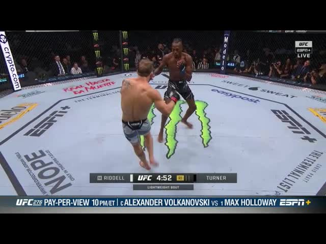 Brad Riddell vs. Jalin Turner (UFC 276) (7/2/22) - Live Stream