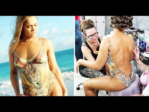 Ronda Rousey Body Paint Nipple