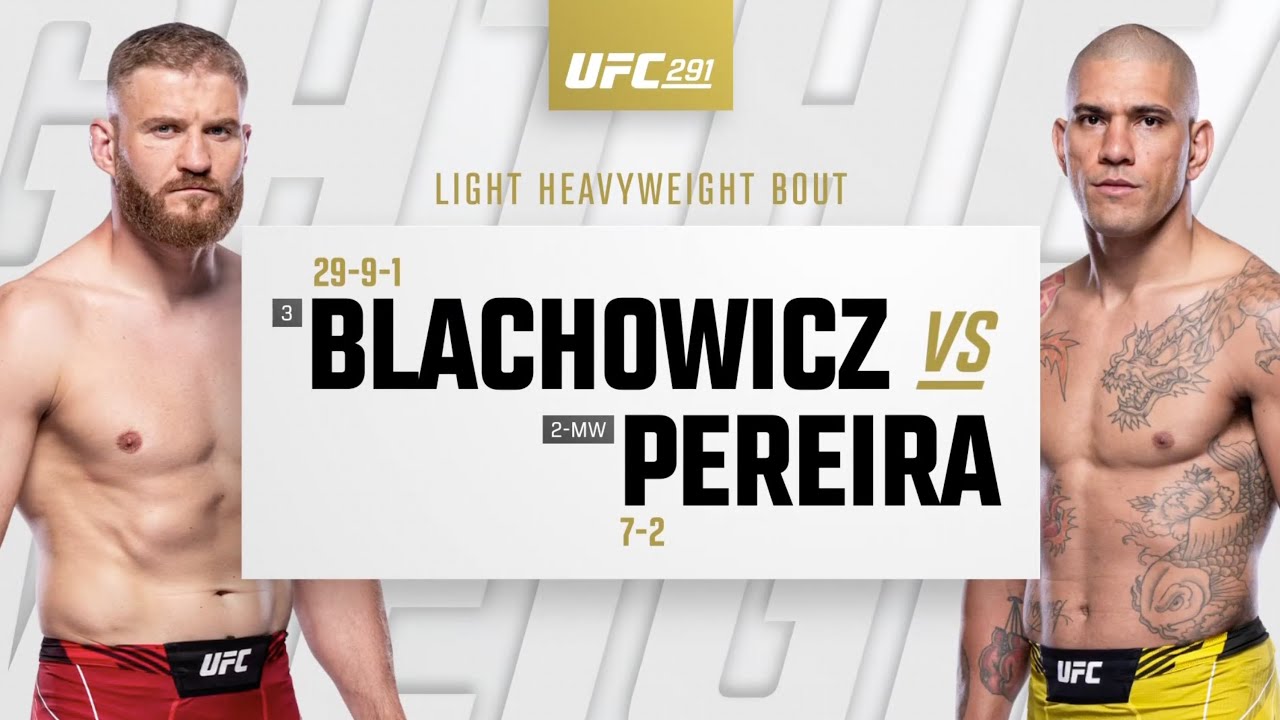 UFC 291: Jan Blachowicz vs Alex Pereira Highlights Kickboxing Video